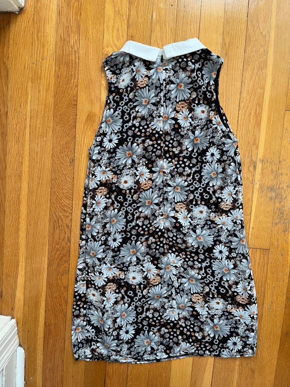 WalG London Daisy Floral Sheer Collared Mini Dress Fully Lined XS - Picture 10 of 13